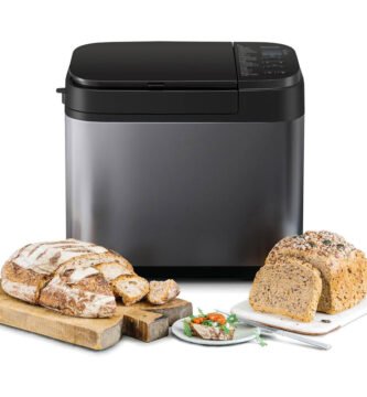 Panificadora Panasonic SD-YR2540HXD con panes caseros de masa madre y semillas
