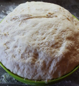 Masa de pan fermentada