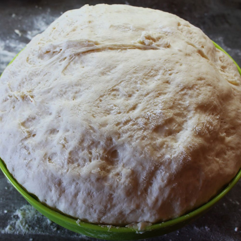 Masa de pan fermentada