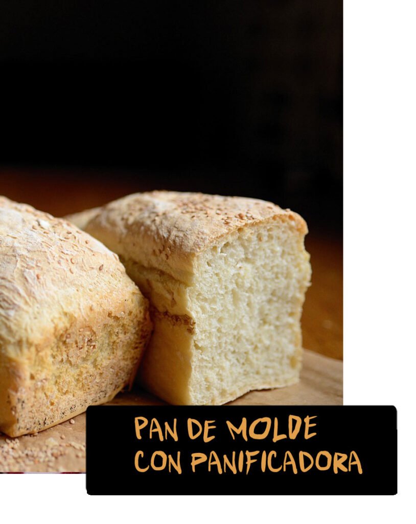 Receta pan de molde con panificadora