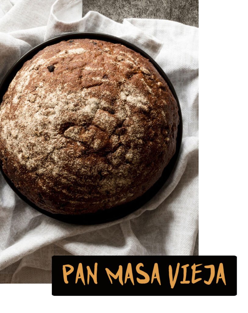 Pan de masa vieja encazuela