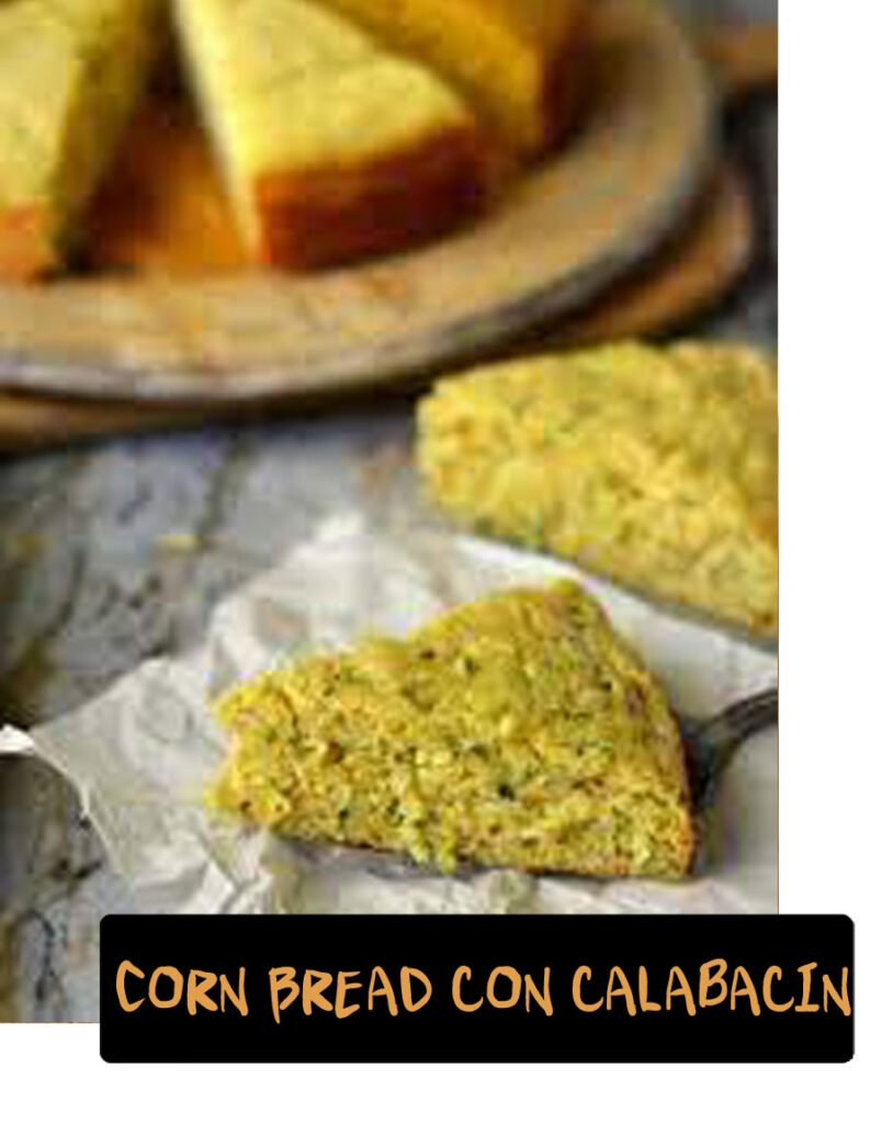 Receta de Corn Bread con calabacín