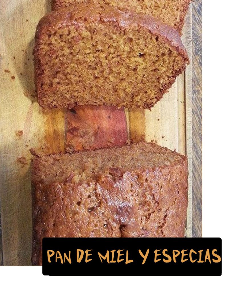 Receta de pan de miel y especias