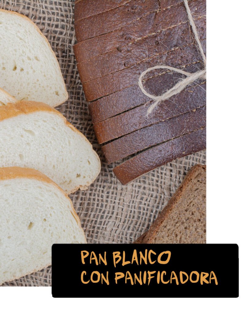 Receta de plan blanco en panificadora