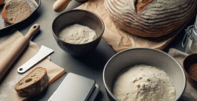 Utensilios para hacer pan