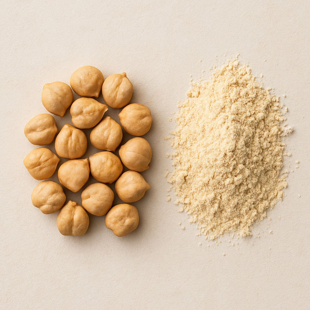 garbanzos y harina de garbanzos