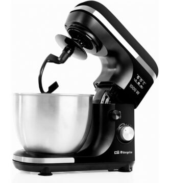 Amasadora Orbegozo AM 6500 con bol de acero inoxidable