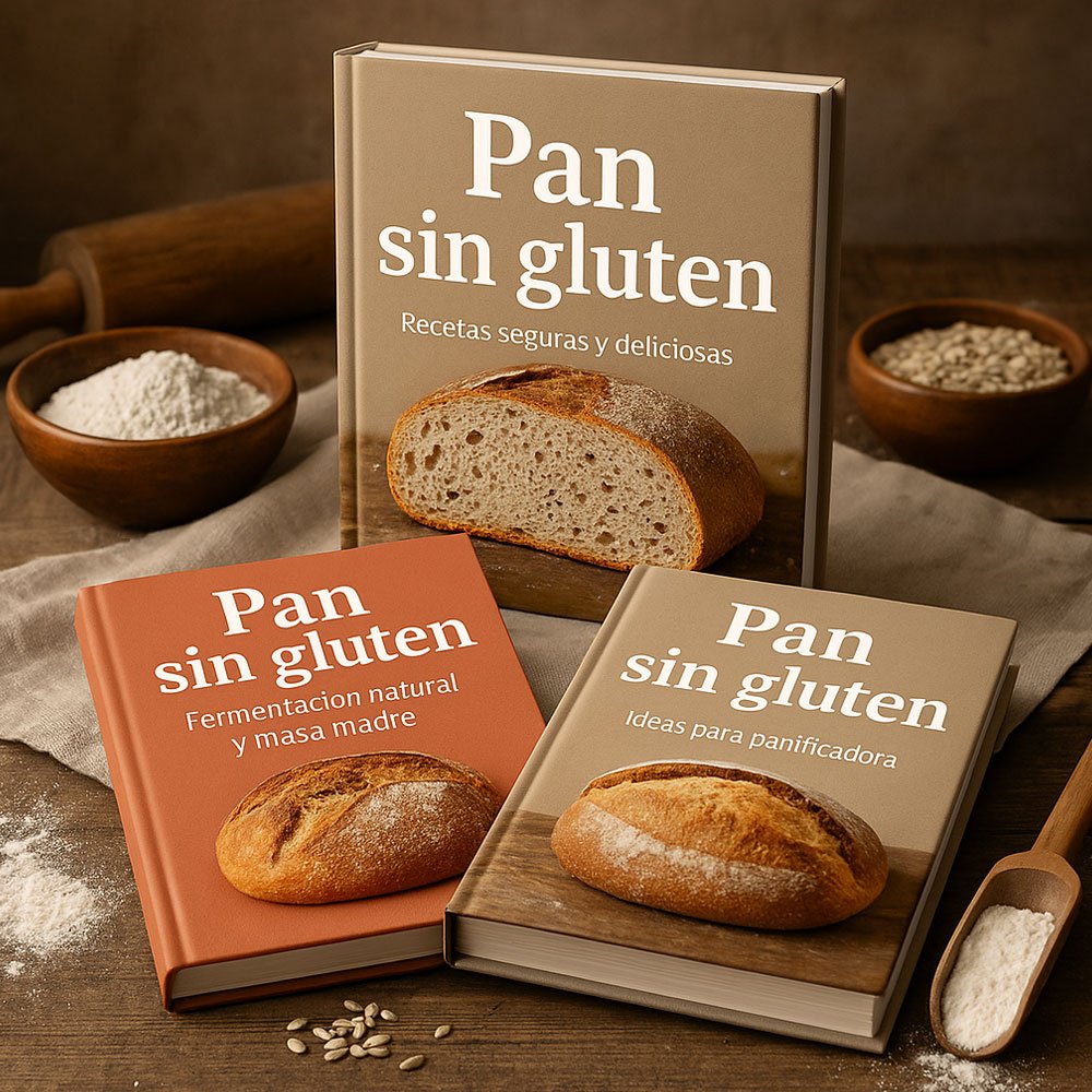 Libros para hacer pan sin gluten