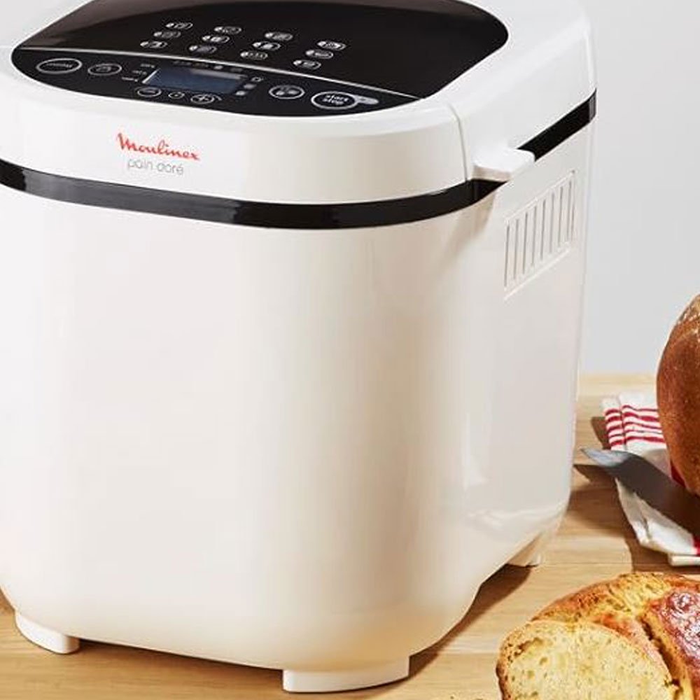 Panificadoras Moulinex: diseño compacto y facilidad para hacer pan en casa